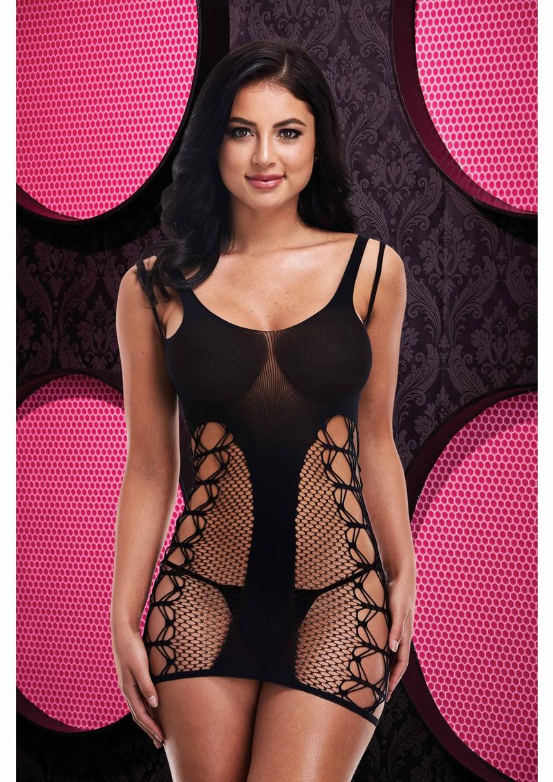 Jacquard Mini Dress - Image 9