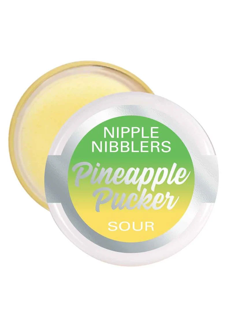 Jelique Nipple Nibblers Sour Tingle Balm Pineapple Pucker 3 Gm. 1 Pc. - Image 2