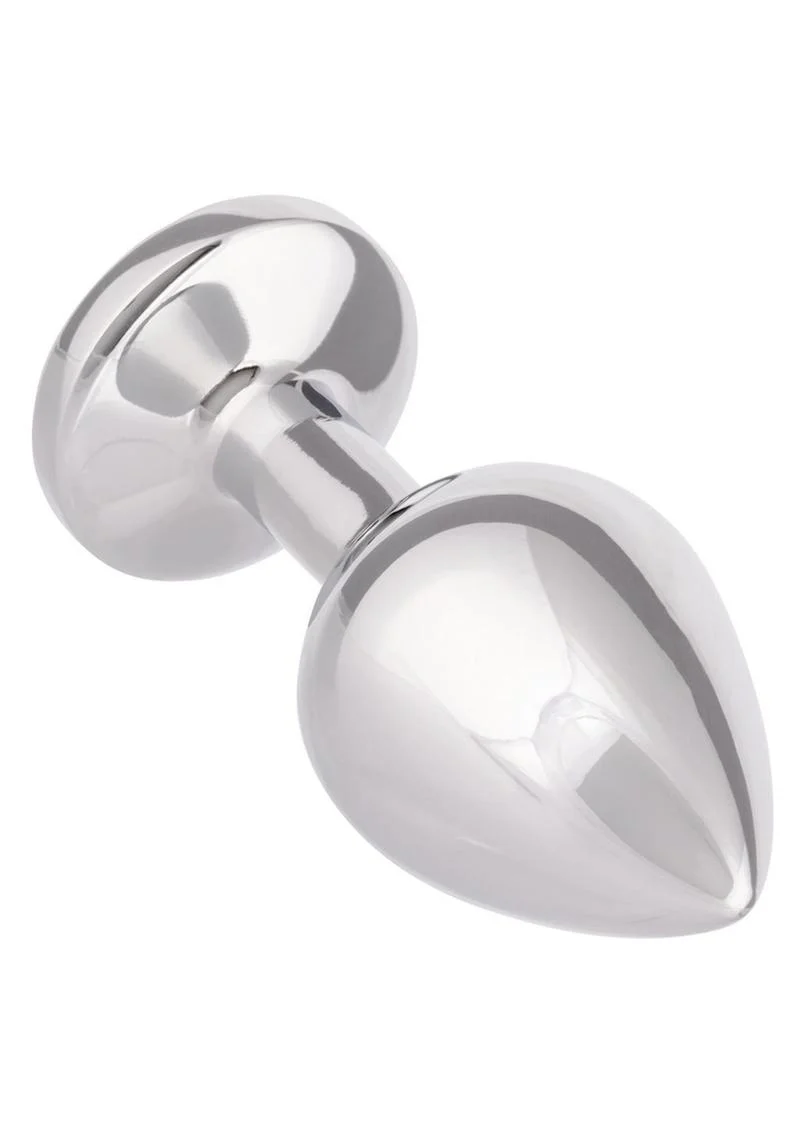 Jewel Amethyst Aluminum Anal Plug - Image 7