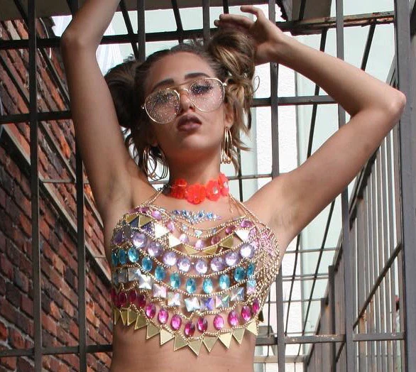 Jeweled top Bra - Image 3