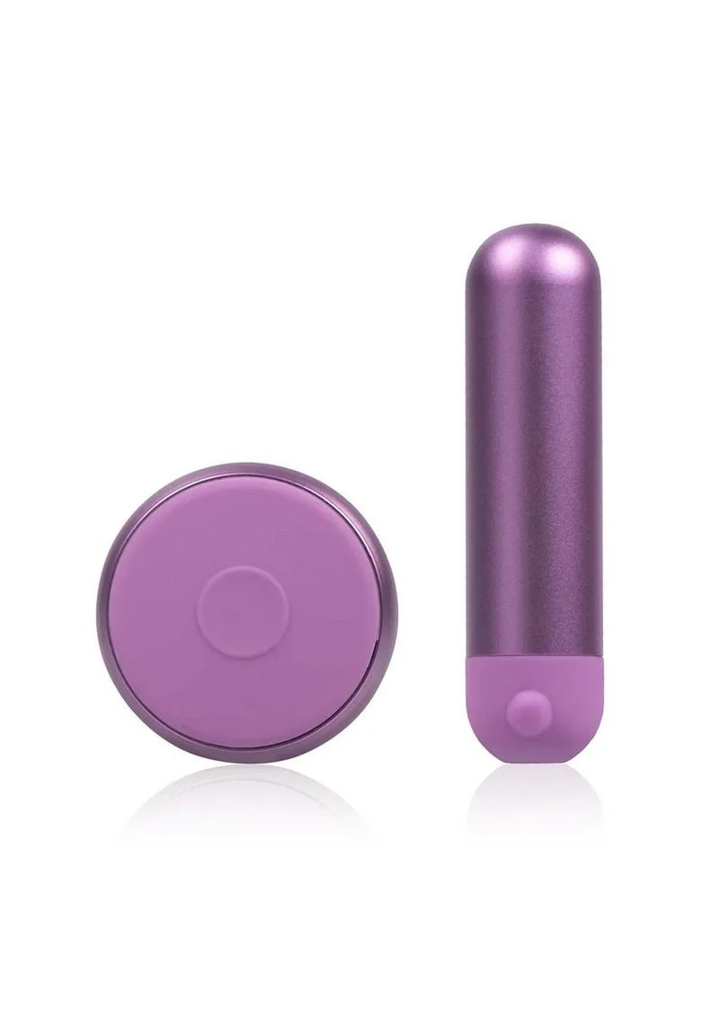 Jimmyjane Mini Chroma Metal Rechargeable Bullet with Remote - Image 5