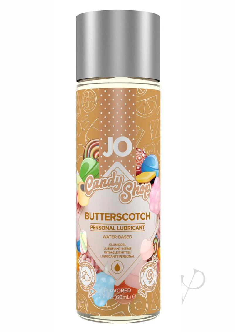 JO H2o Candy Shop Water Based Flavored Lubricant Butterscotch