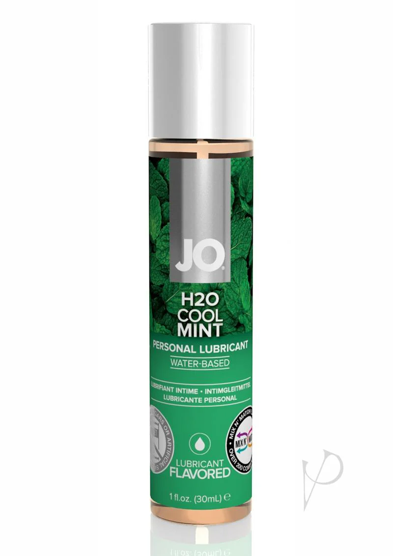 JO H2o Water Based Flavored Lubricant Cool Mint