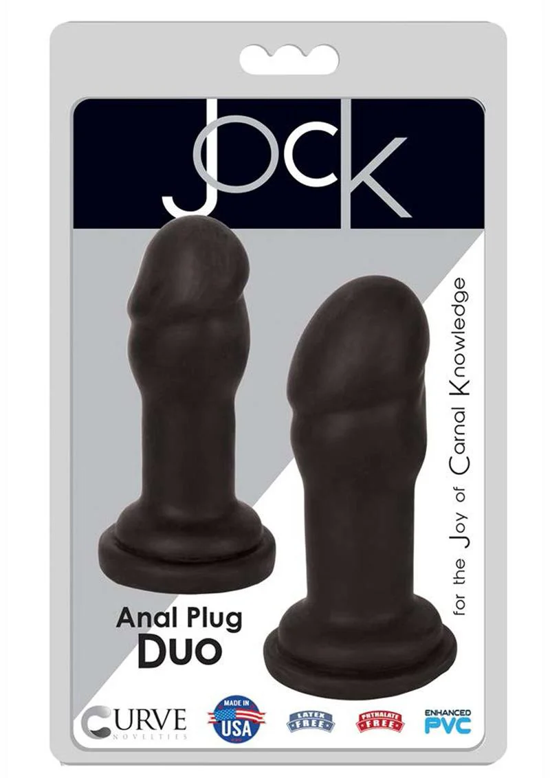 Jock Anal Plug Duo Penis Heads - Image 2