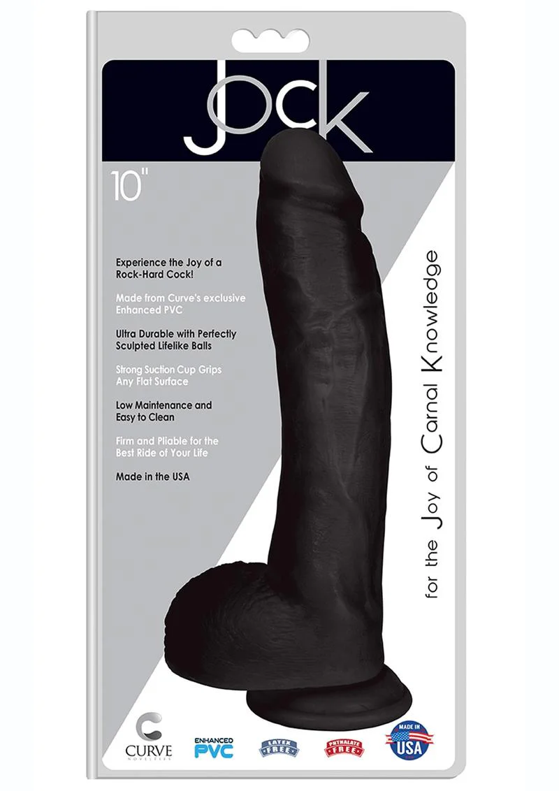 Jock Realistic Dildo with Balls - Image 2