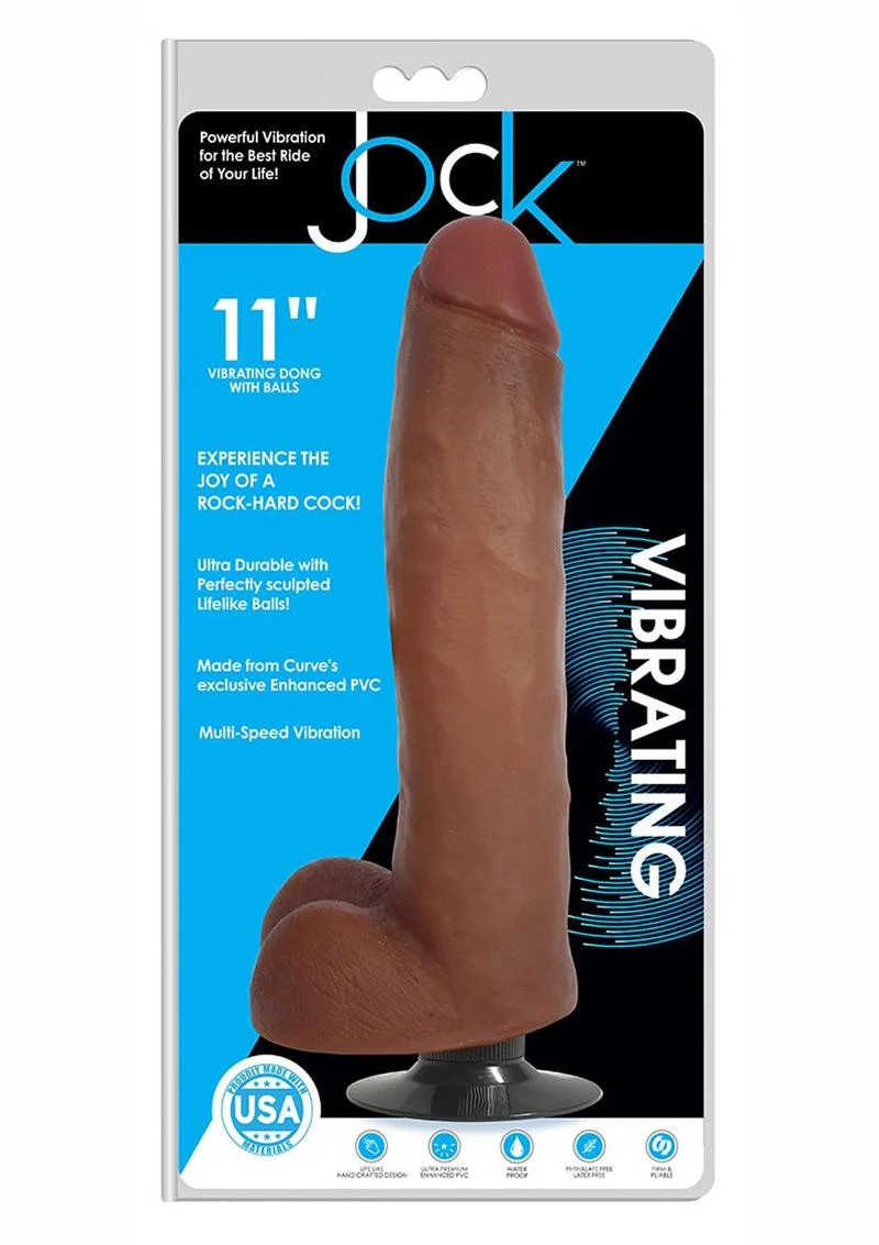 Jock Vibrating Dildo with Balls - Image 8