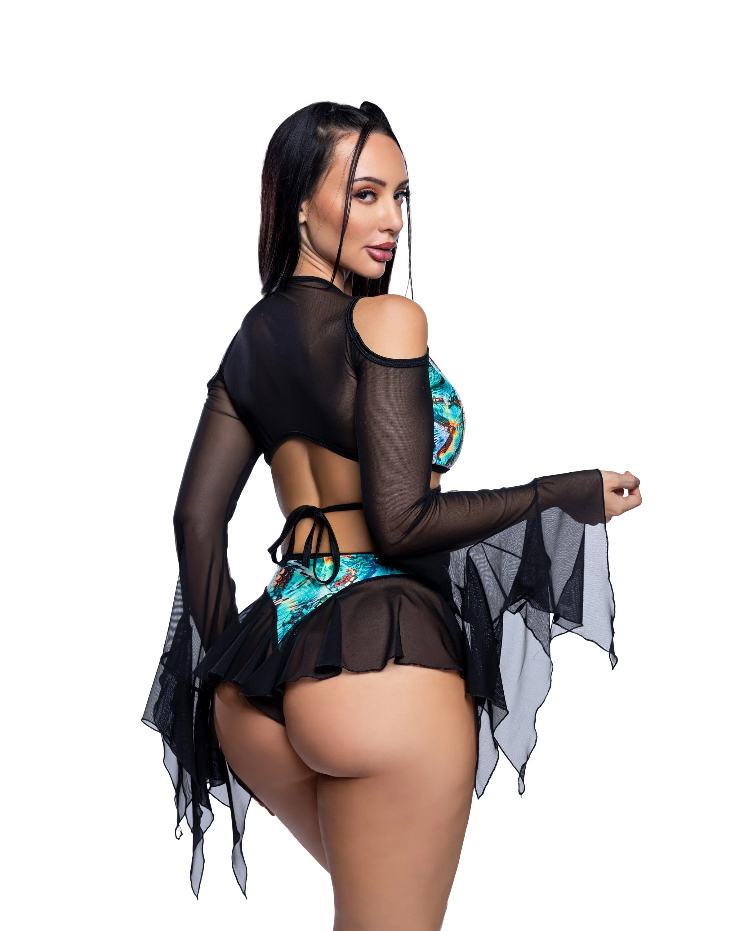 JR266 - Butterfly Flutter Shorts - Image 4
