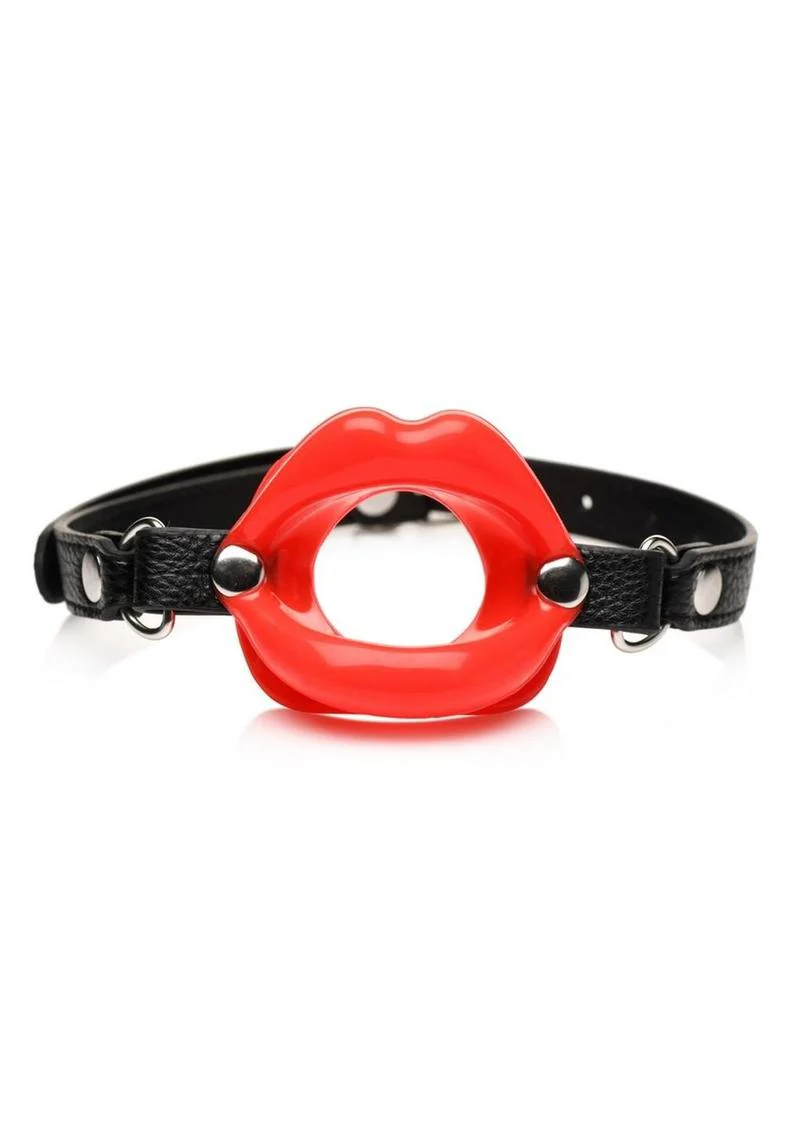 Juicy Lips Silicone Open Mouth Gag - Image 5