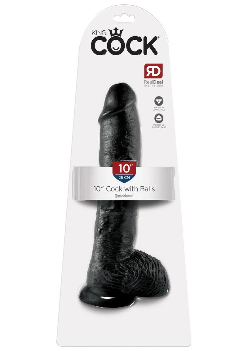 King Cock Dildo with Balls - Image 2