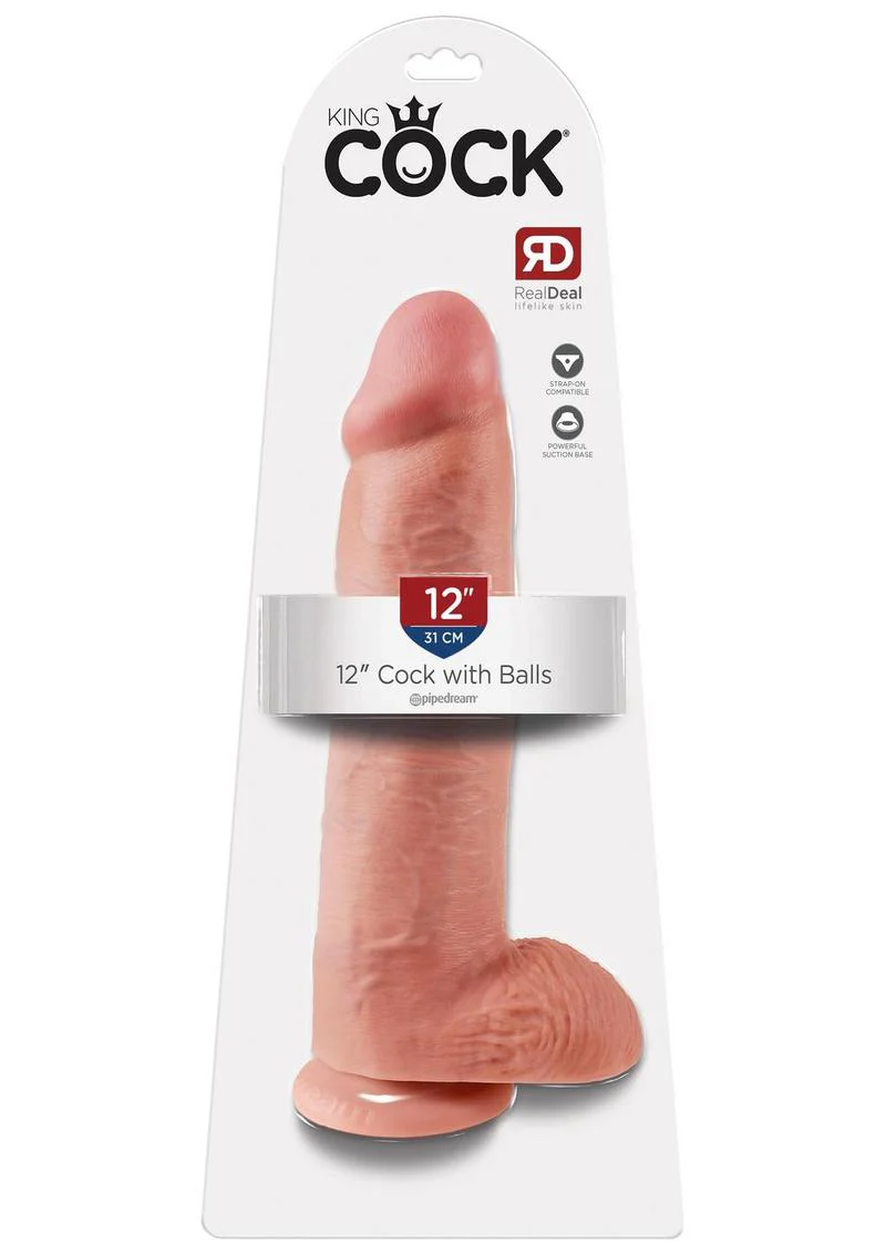 King Cock Dildo with Balls - Image 35