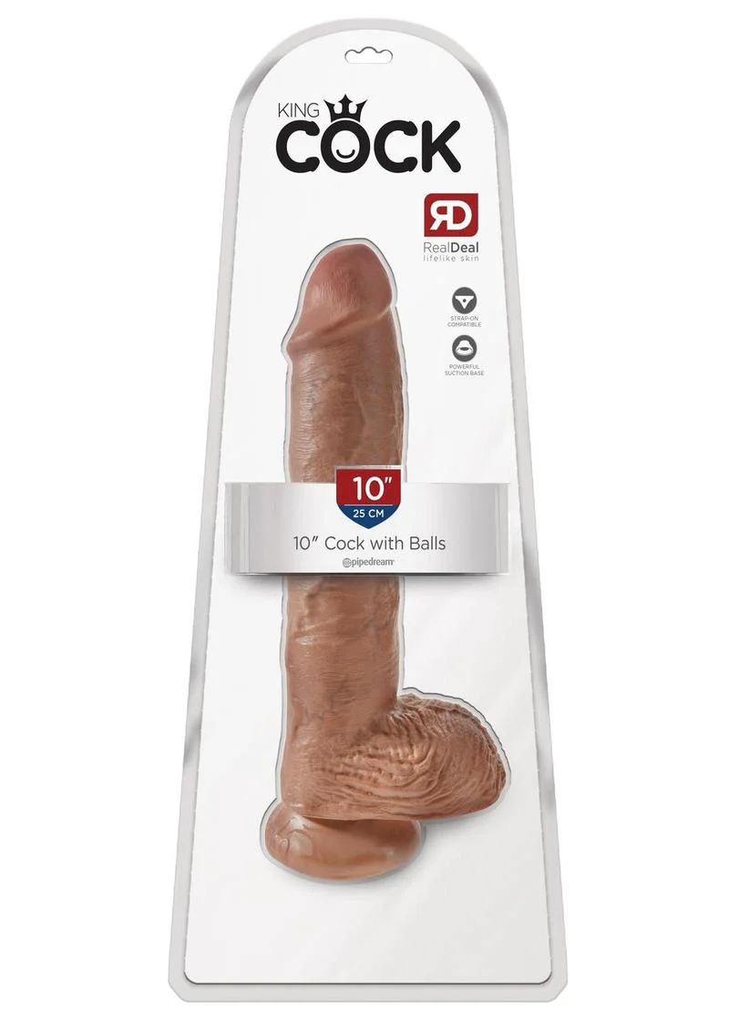King Cock Dildo with Balls - Image 5