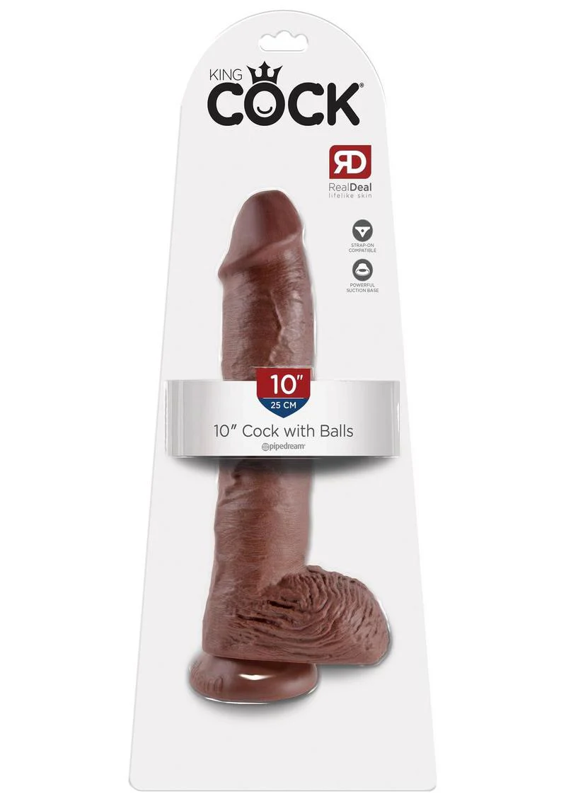 King Cock Dildo with Balls - Image 8