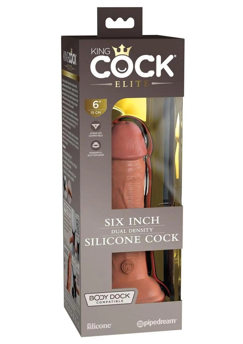 King Cock Elite Dual Density Silicone Dildo - Image 14