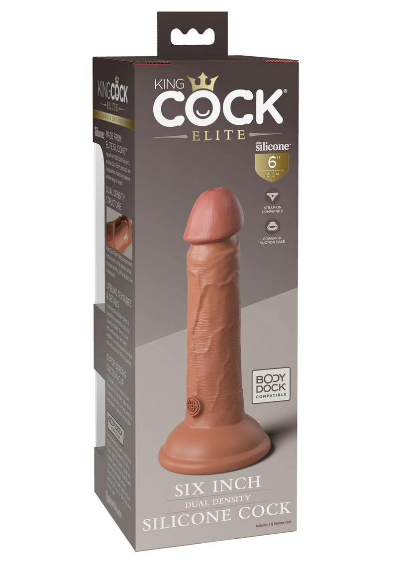 King Cock Elite Dual Density Silicone Dildo - Image 16