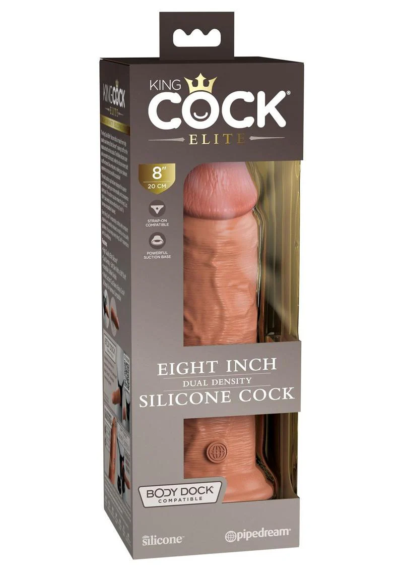 King Cock Elite Dual Density Silicone Dildo - Image 34
