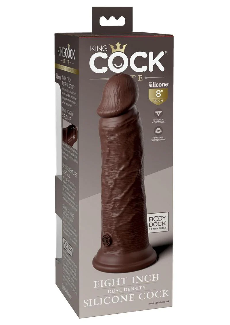 King Cock Elite Dual Density Silicone Dildo - Image 40