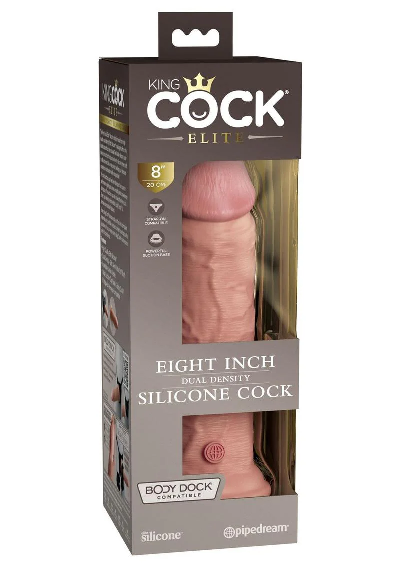 King Cock Elite Dual Density Silicone Dildo - Image 42