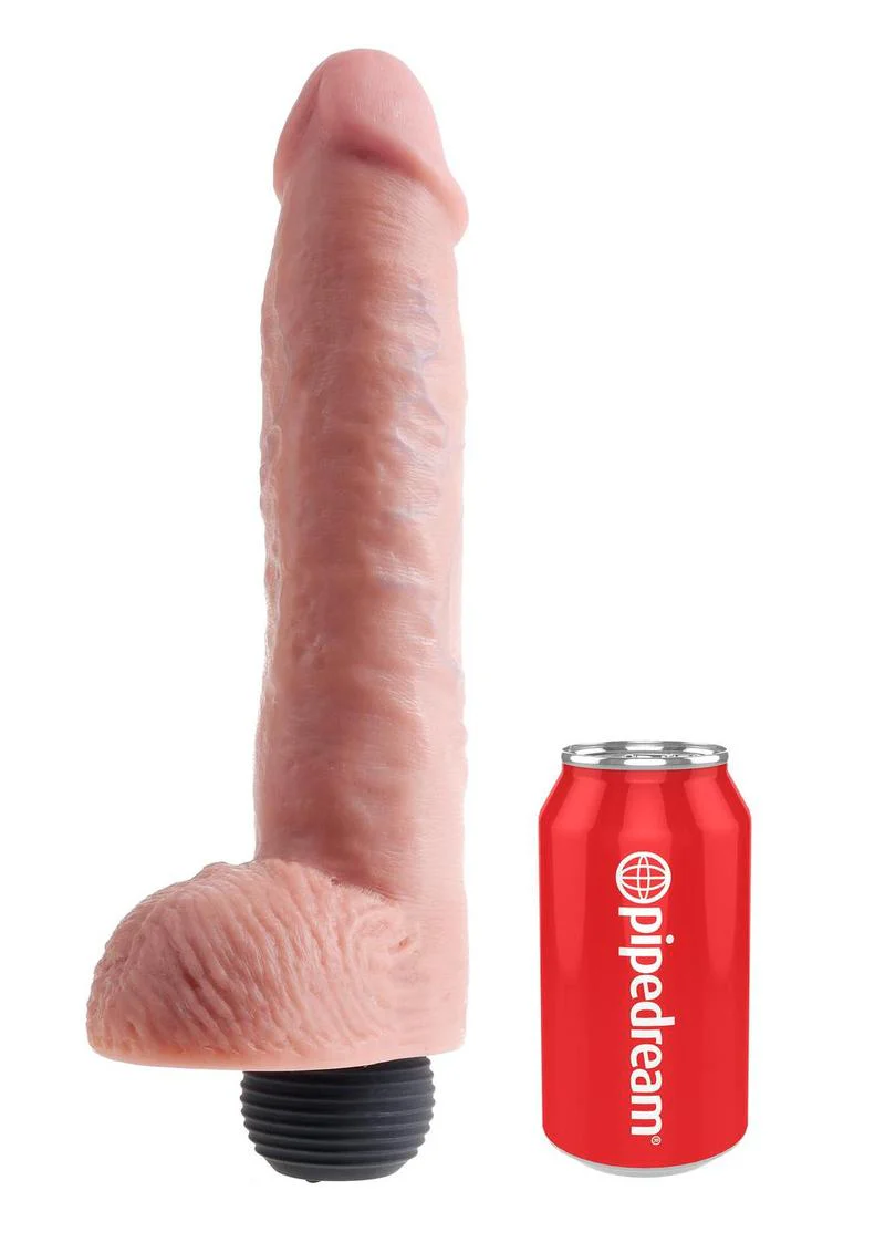 King Cock Squirting Dildo with Balls - Image 4