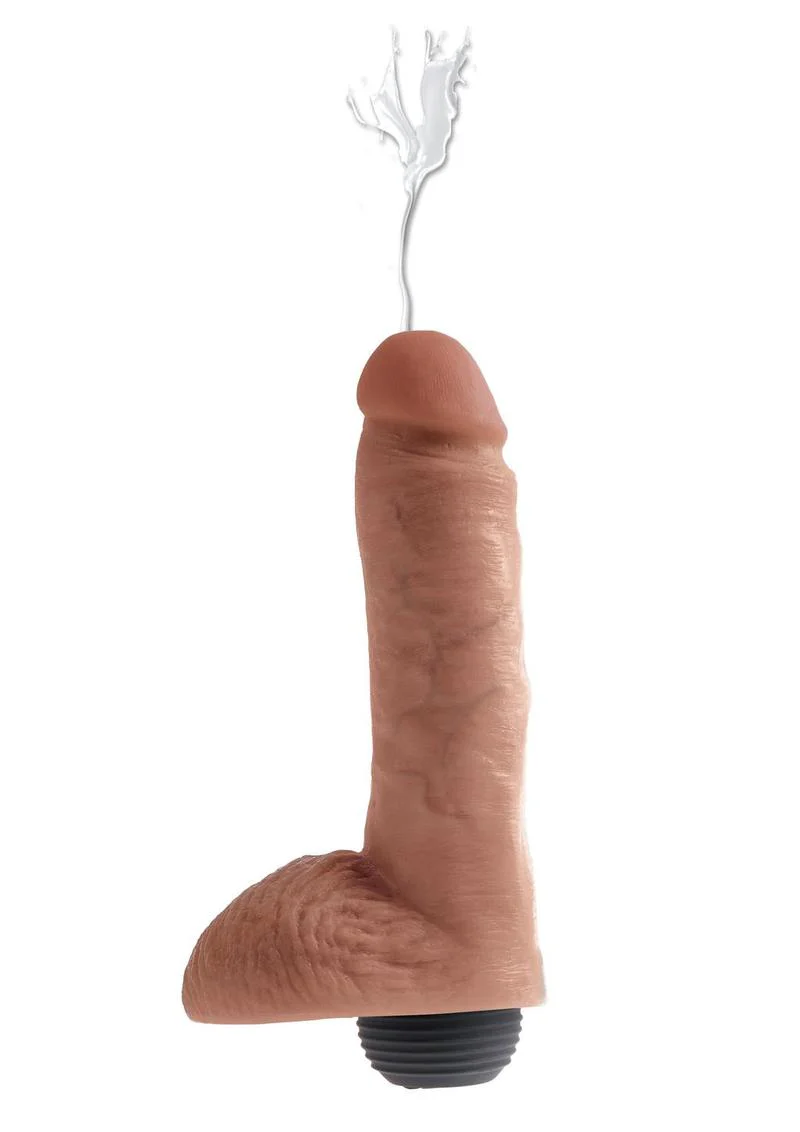 King Cock Squirting Dildo with Balls - Image 9