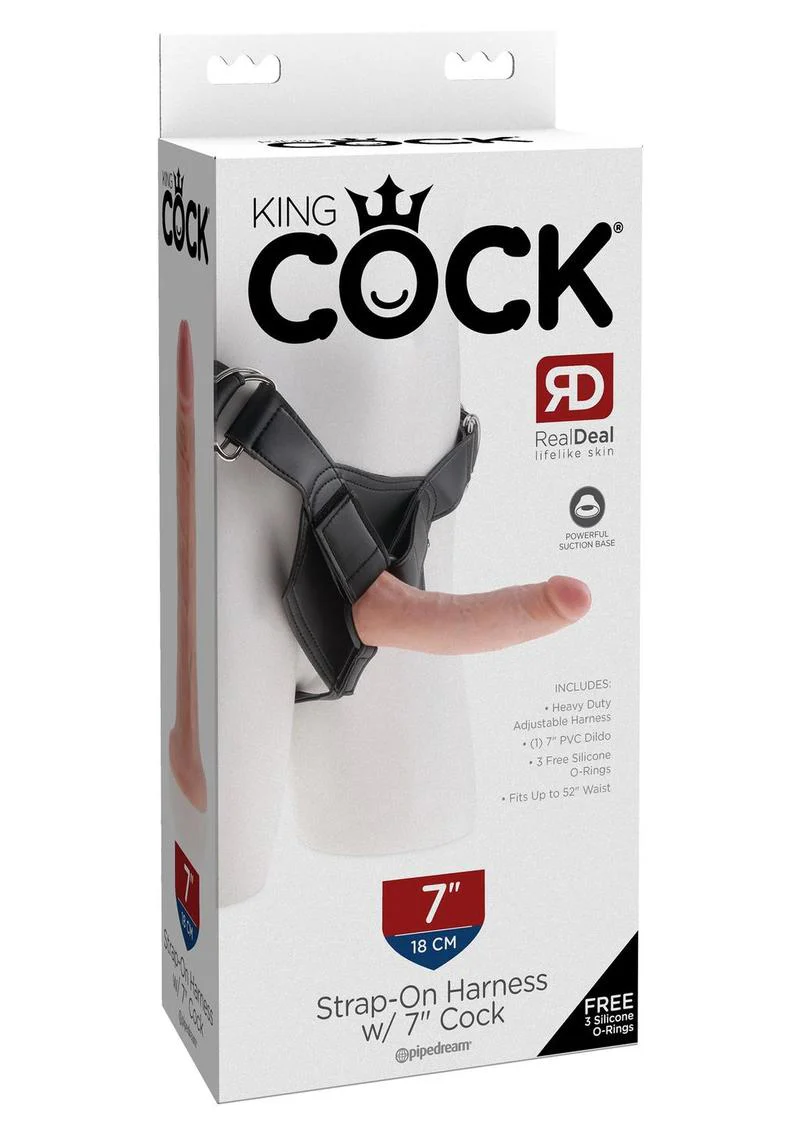 King Cock Strap-On Harness with Dildo - Image 11