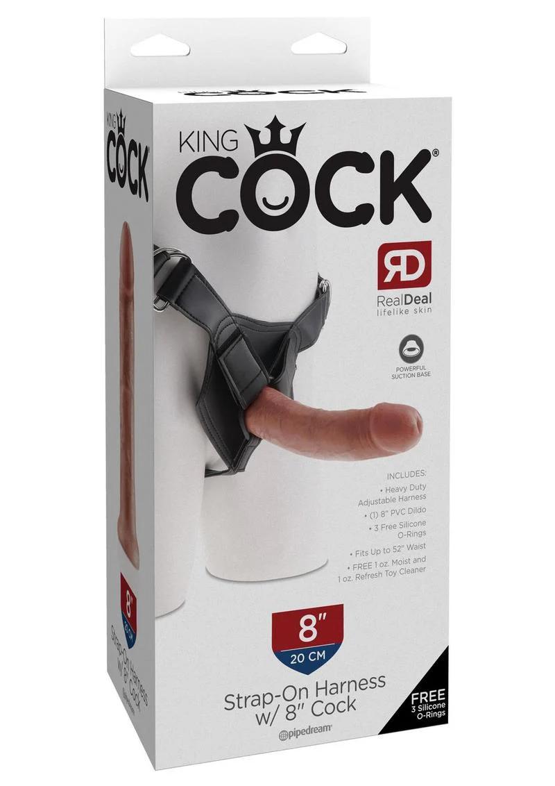 King Cock Strap-On Harness with Dildo - Image 14