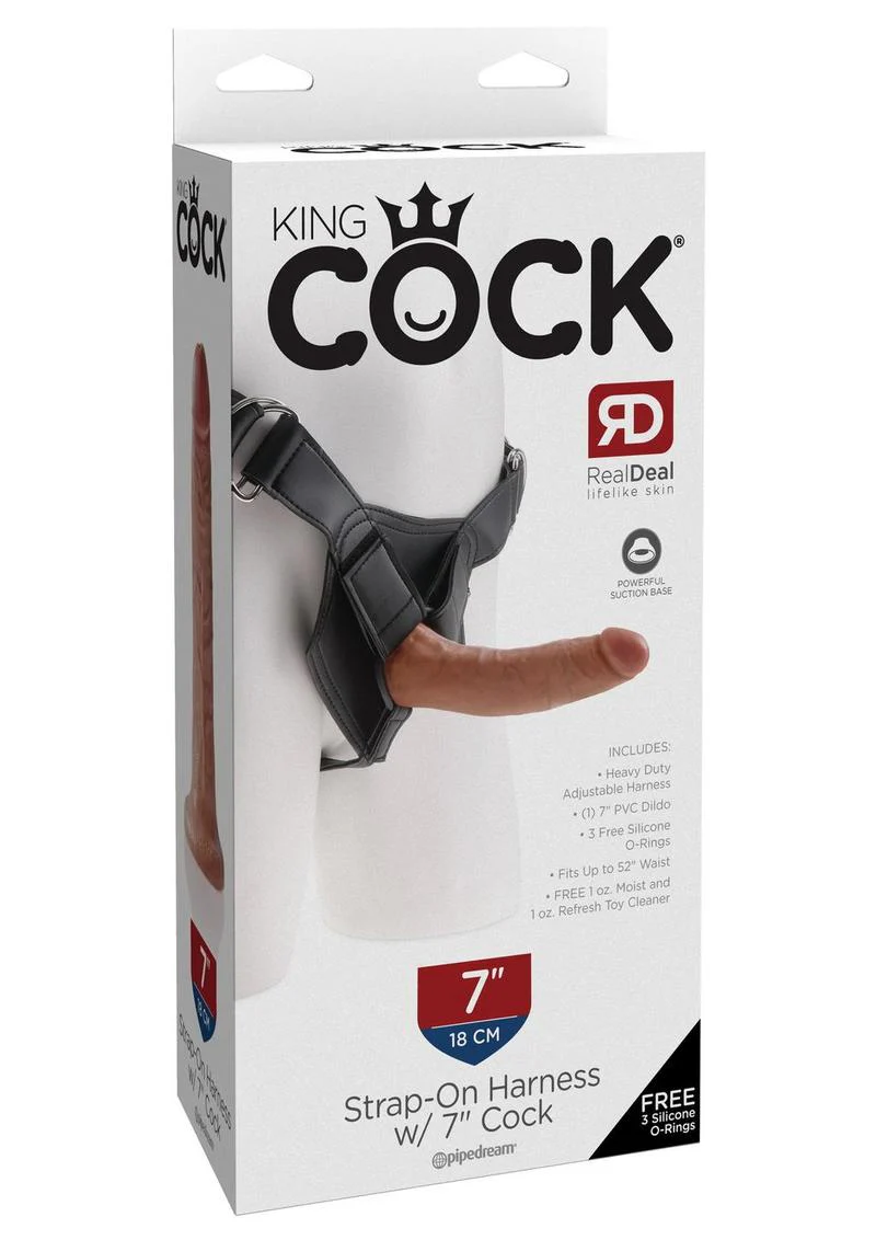 King Cock Strap-On Harness with Dildo - Image 8