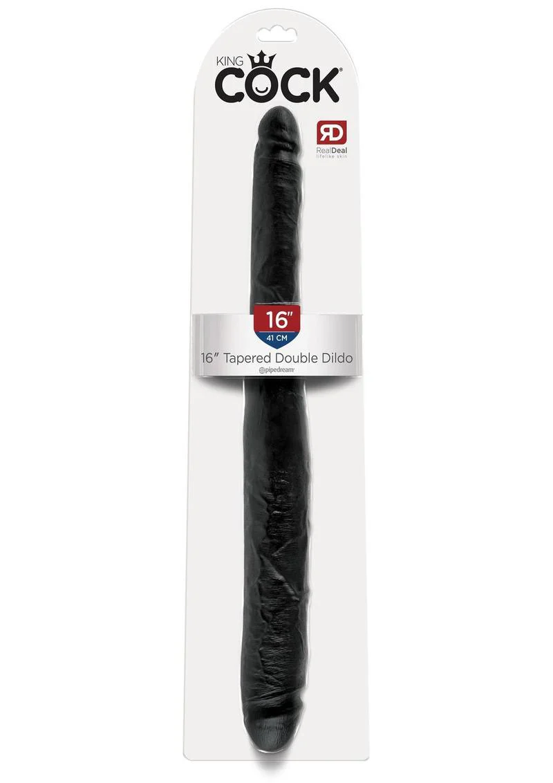 King Cock Tapered Double Dildo - Image 2