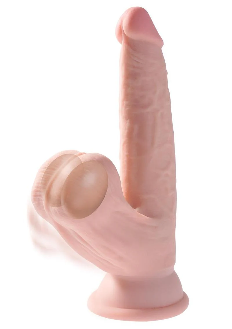 King Cock Triple Density Cock with Swinging Balls - Image 3