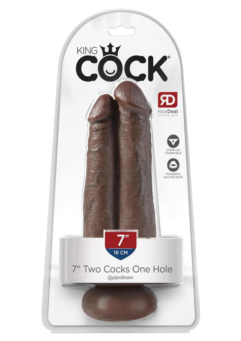 King Cock Two Cocks One Hole Dildo - Image 11