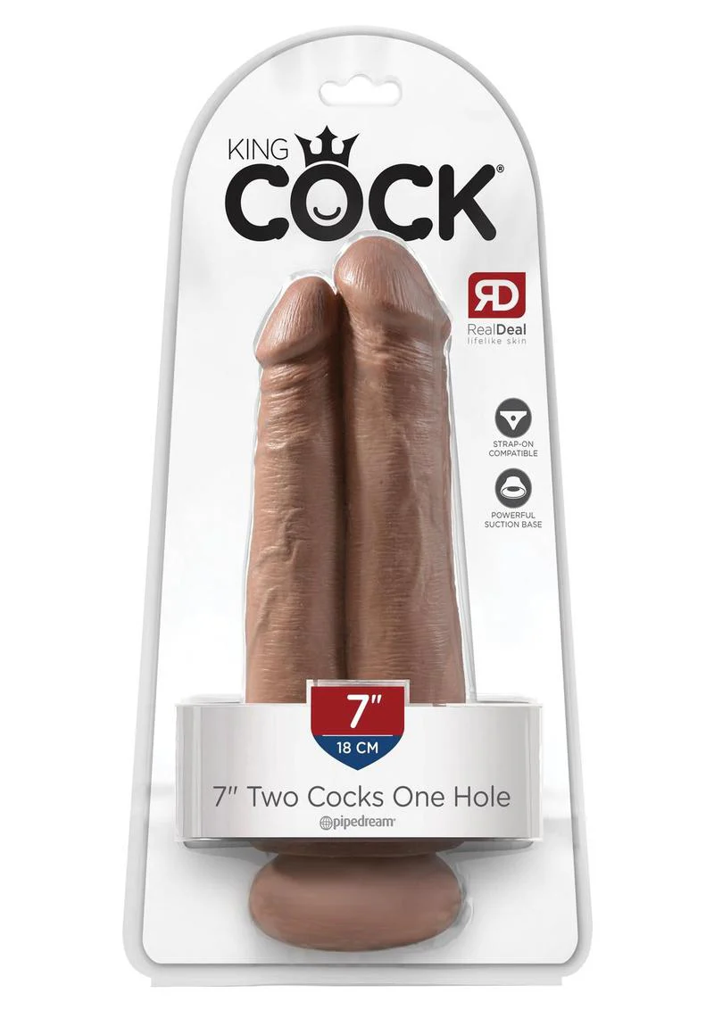 King Cock Two Cocks One Hole Dildo - Image 8