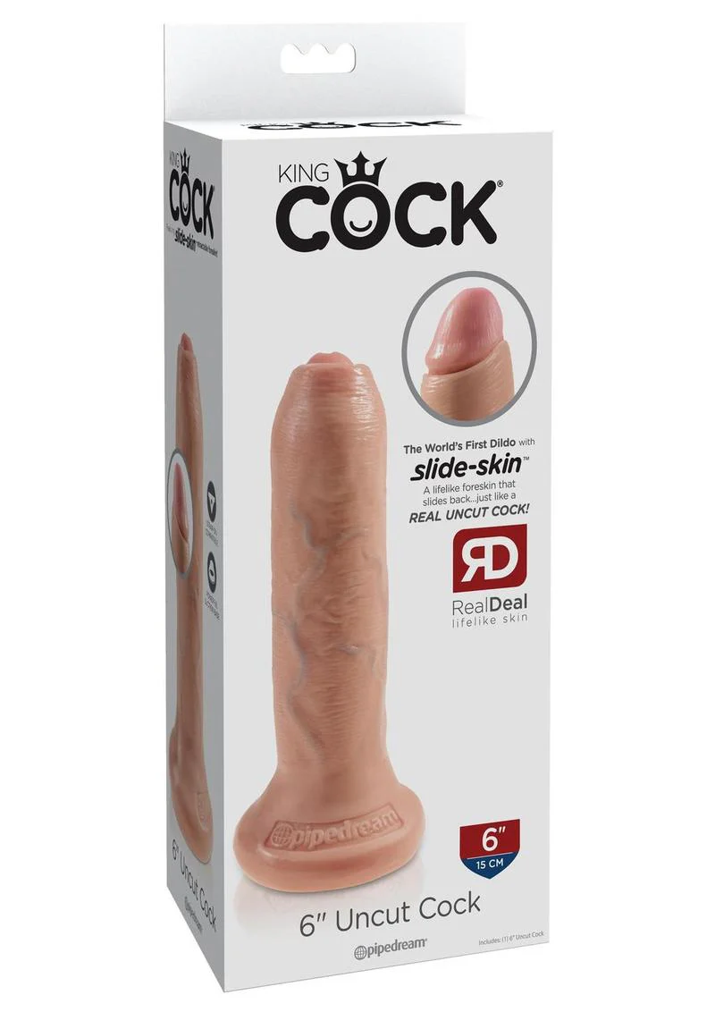 King Cock Uncut Dildo - Image 2