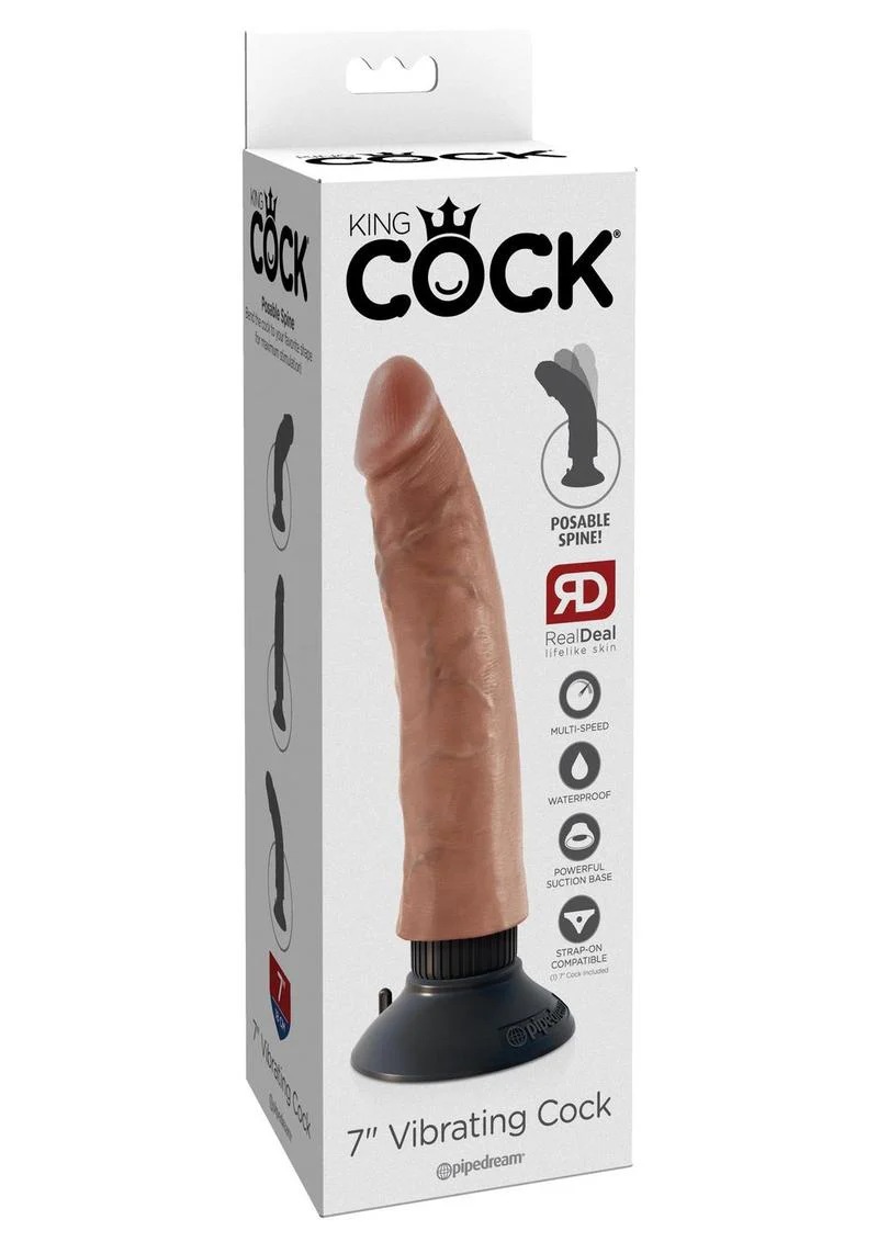 King Cock Vibrating Dildo - Image 11
