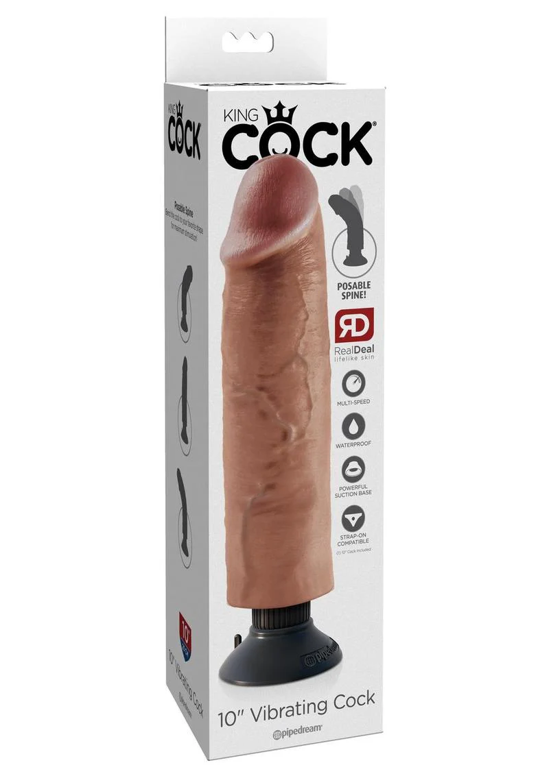 King Cock Vibrating Dildo - Image 2