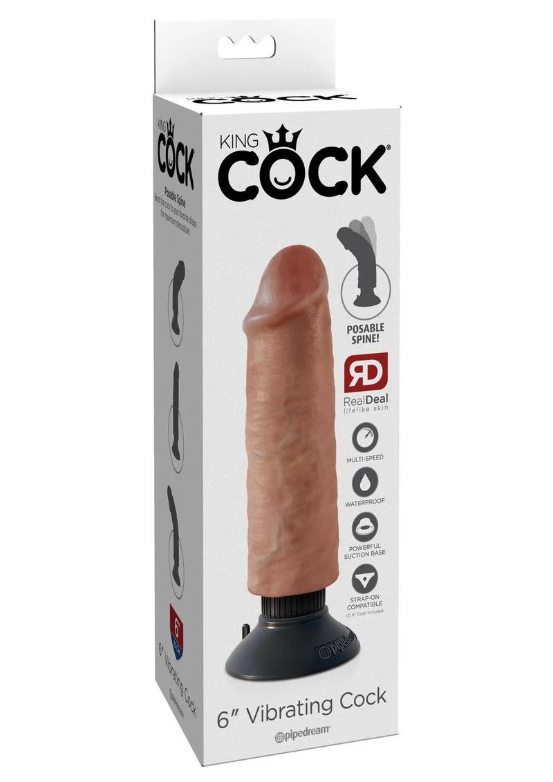 King Cock Vibrating Dildo - Image 5