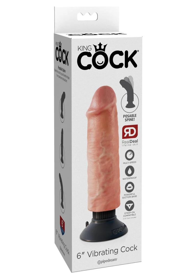 King Cock Vibrating Dildo - Image 8