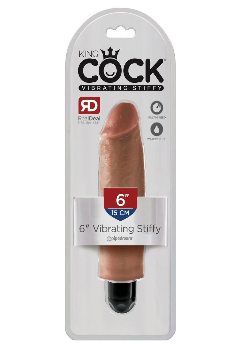 King Cock Vibrating Stiffy Dildo - Image 11