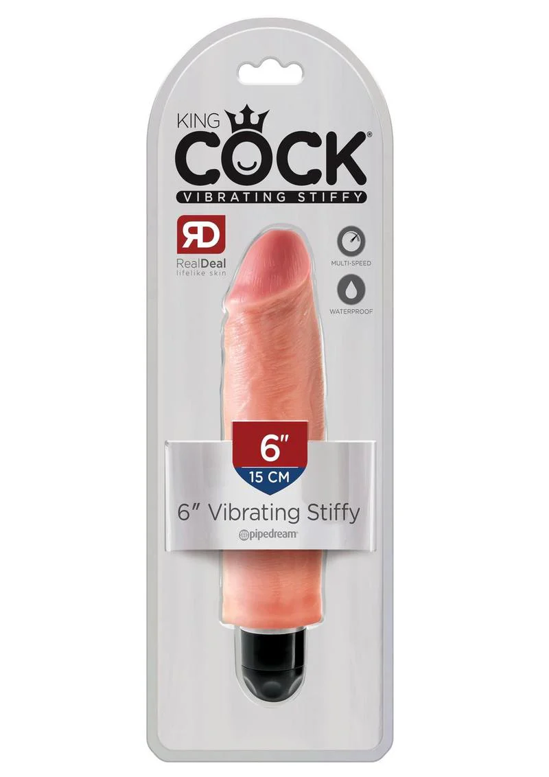 King Cock Vibrating Stiffy Dildo - Image 13