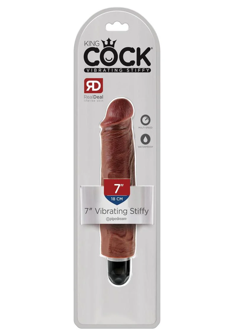 King Cock Vibrating Stiffy Dildo - Image 15