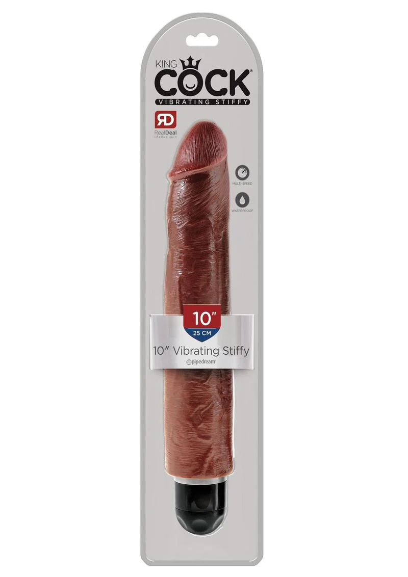 King Cock Vibrating Stiffy Dildo - Image 2
