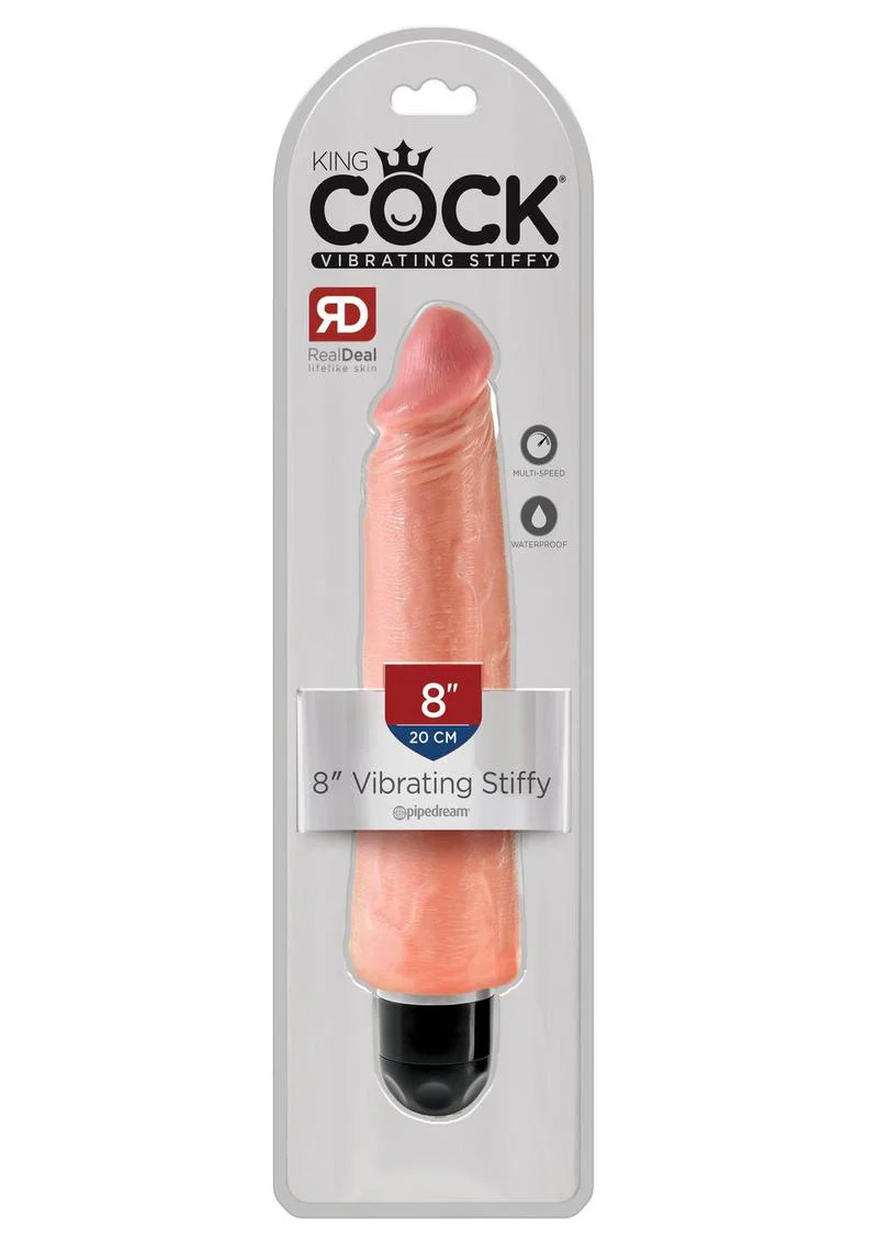 King Cock Vibrating Stiffy Dildo - Image 22