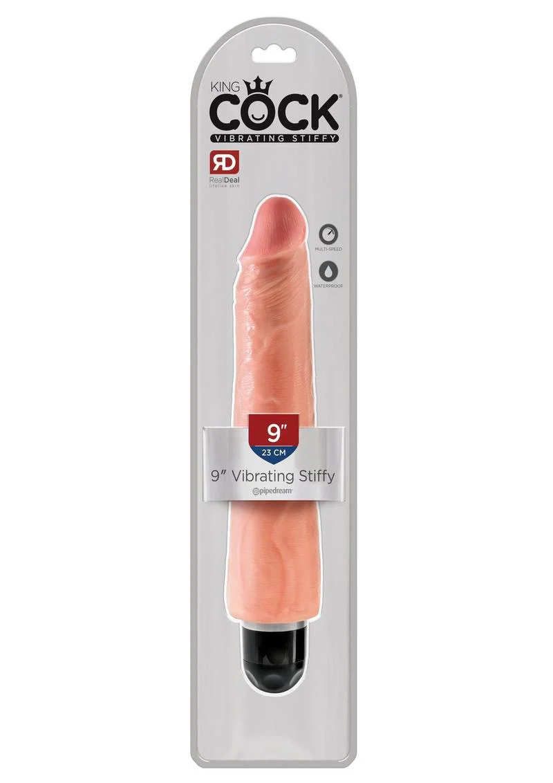 King Cock Vibrating Stiffy Dildo - Image 24