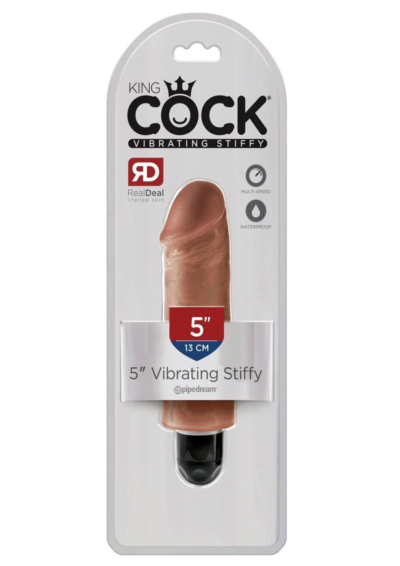 King Cock Vibrating Stiffy Dildo - Image 6