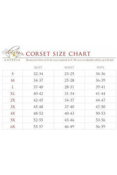 Lavish Brocade Bunny Corset Costume Set: Ears, Tail, Gloves Included - Image 5