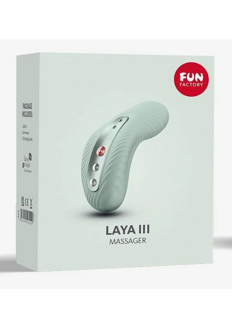 Laya III Silicone Rechargeable Lay-On Vibrator - Image 5