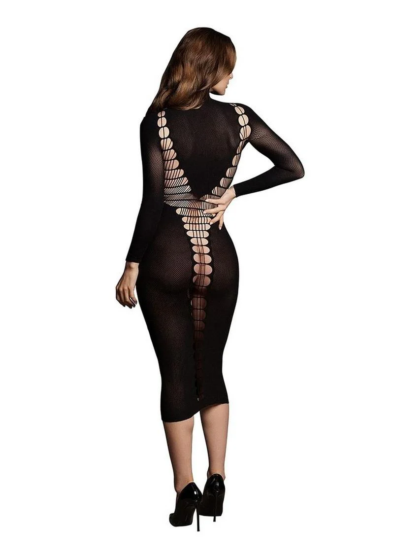 Le Desir Shade Carme Xi Dress with Turtleneck - Image 3