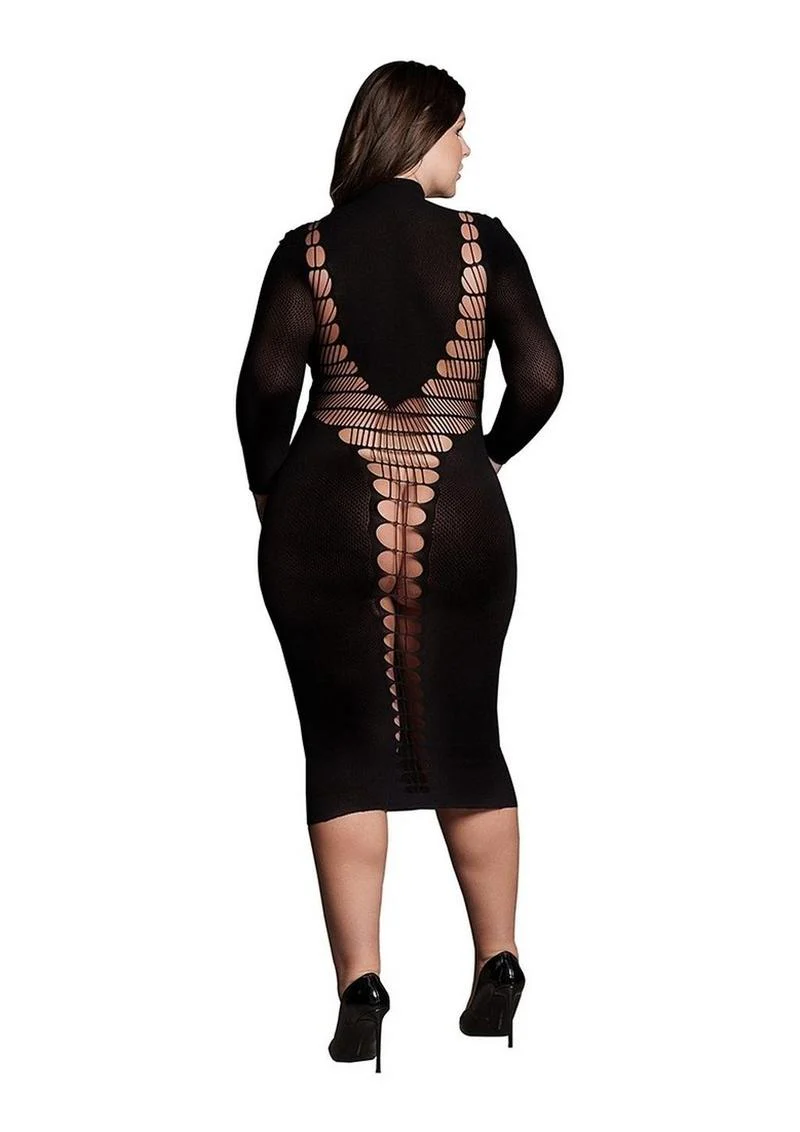 Le Desir Shade Carme Xi Dress with Turtleneck - Image 7