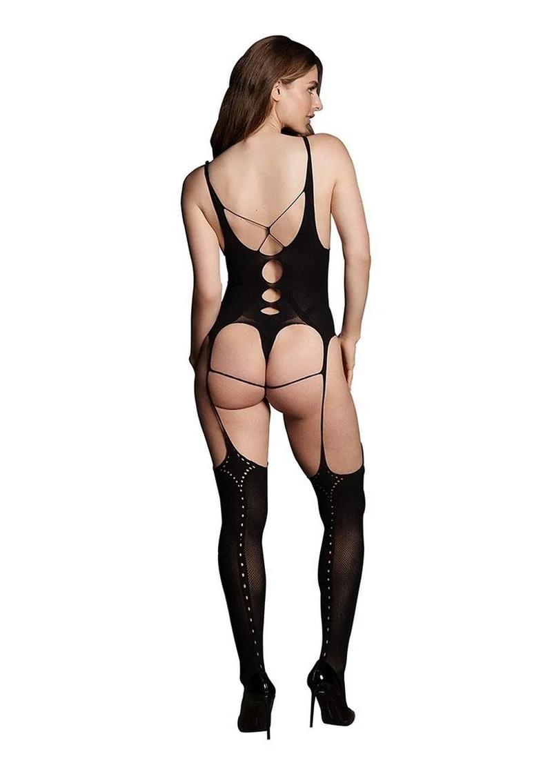Le Desir Shade Elara Vii Bodystocking with Open Cups - Image 3
