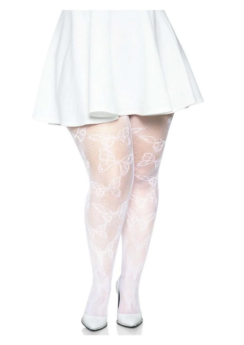 Leg Avenue Butterfly Net Tights - Image 5