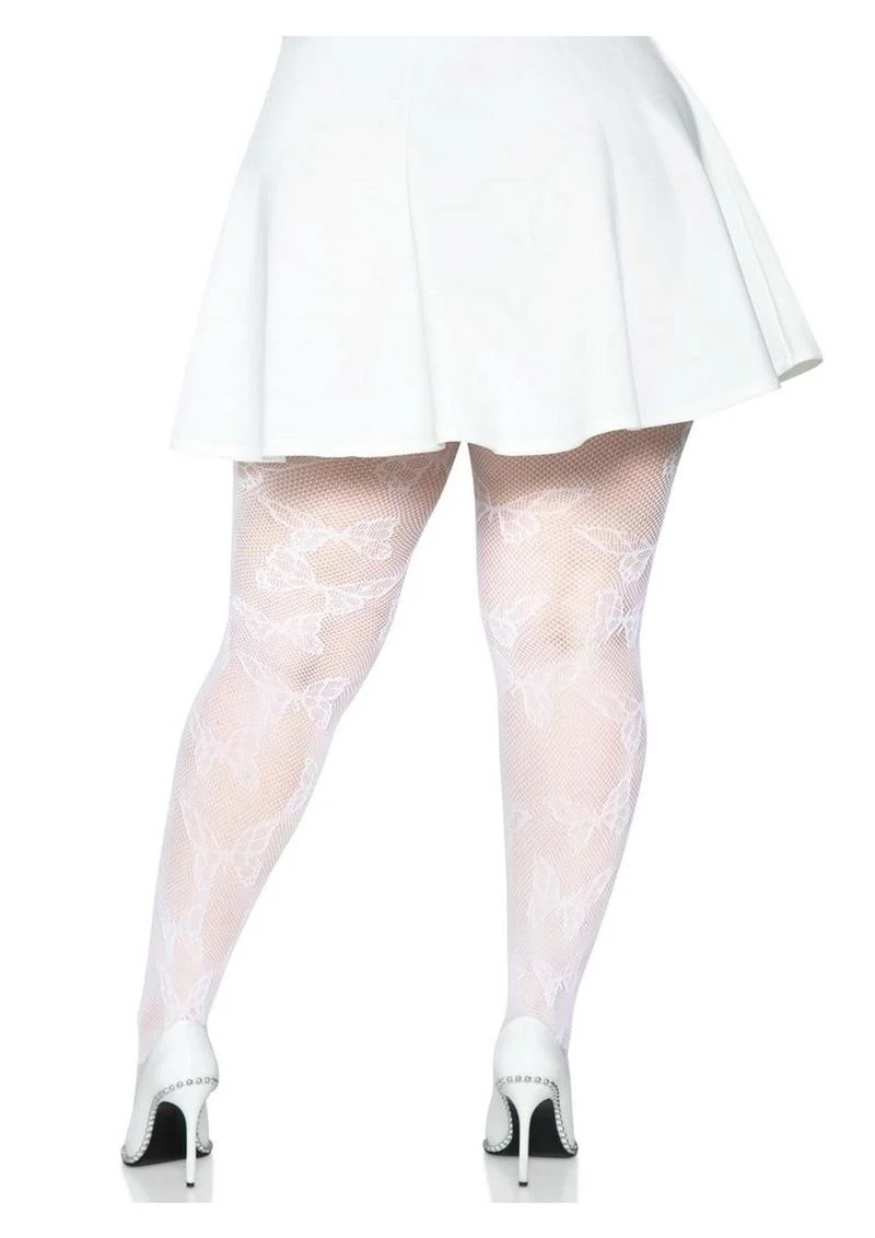 Leg Avenue Butterfly Net Tights - Image 7