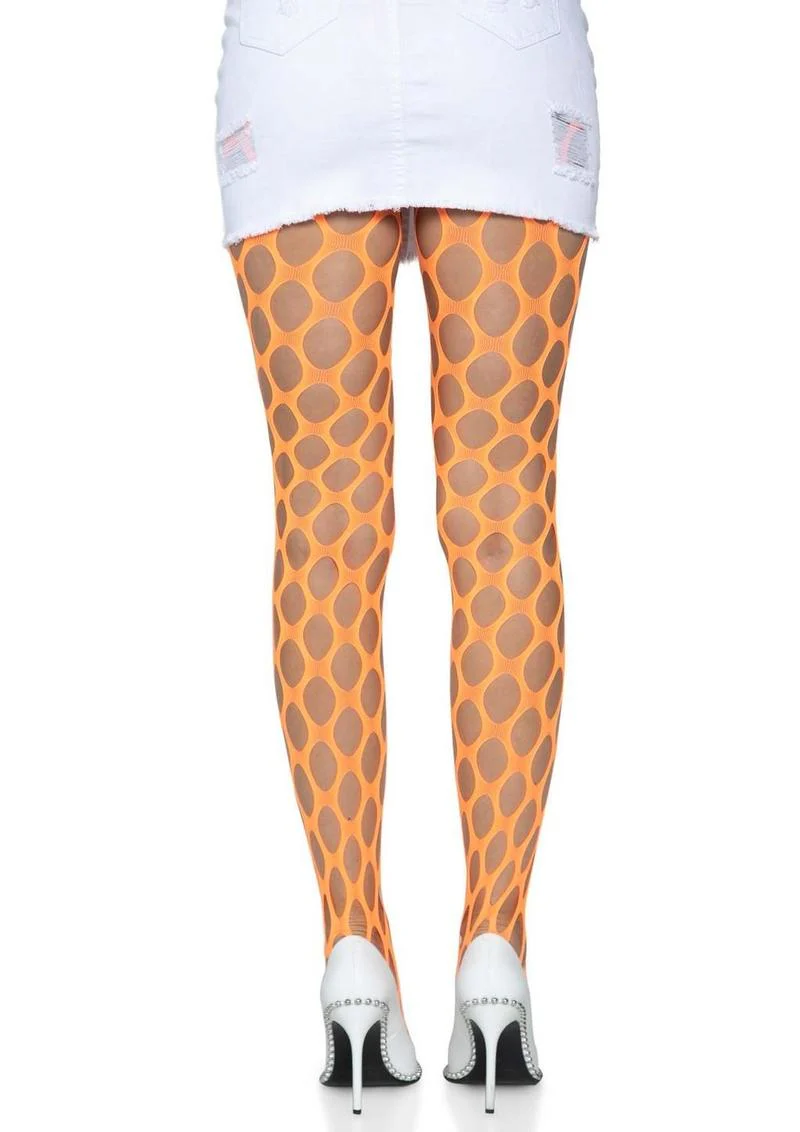 Leg Avenue Jumbo Pothole Net Tights - Image 11